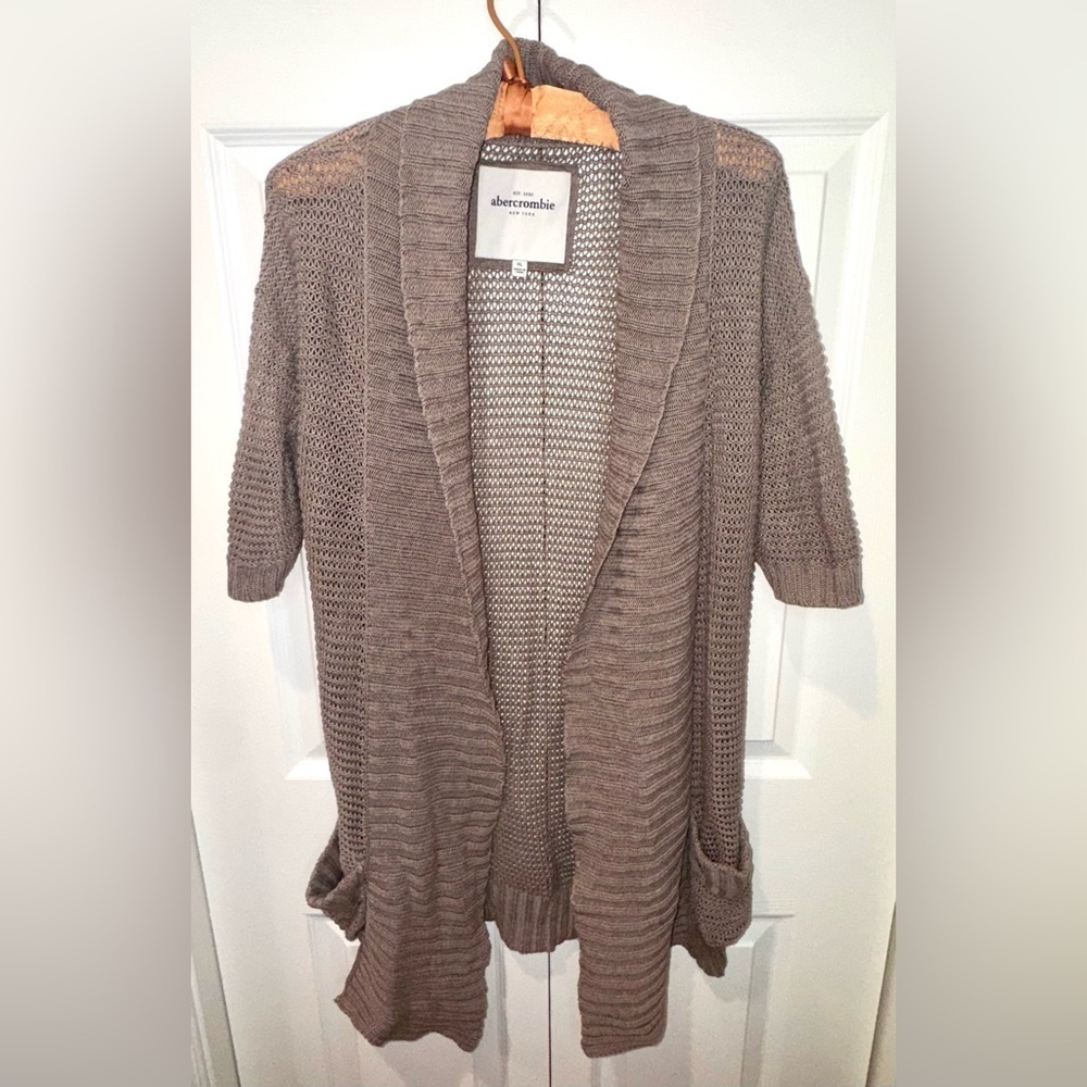 Abercrombie Knit Open Cardigan Sweater – XL (runs smaller)